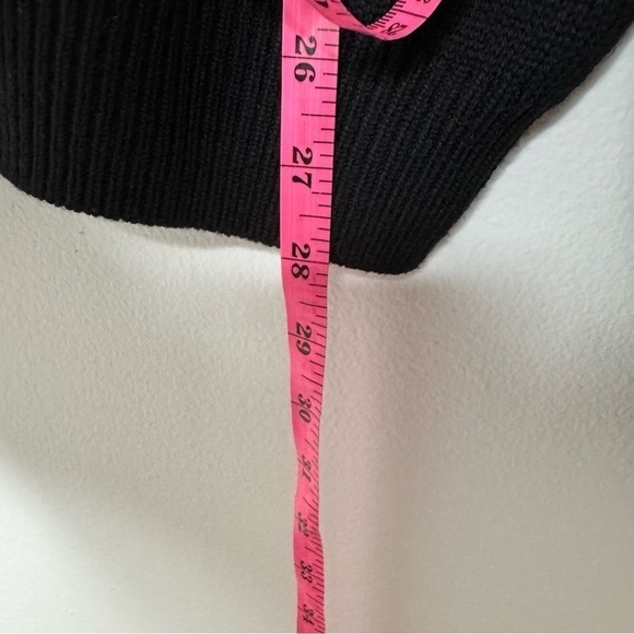 Bobby Jones collection black logo front golf merino wool sweater large - Picture 7 of 8